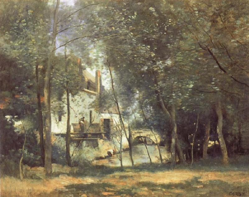 Corot Camille The Mill at Saint-Nicolas-les-Arras china oil painting image